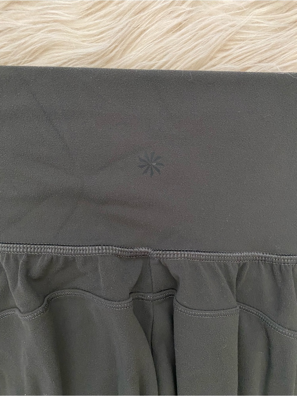 Athleta Cruise Jogger Powervita Black Olive Green Gray High Rise Athleisure S - Picture 11 of 13